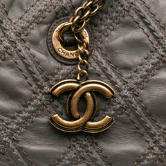 CC Quilted Calfskin Triptych Tote