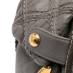 CC Quilted Calfskin Triptych Tote