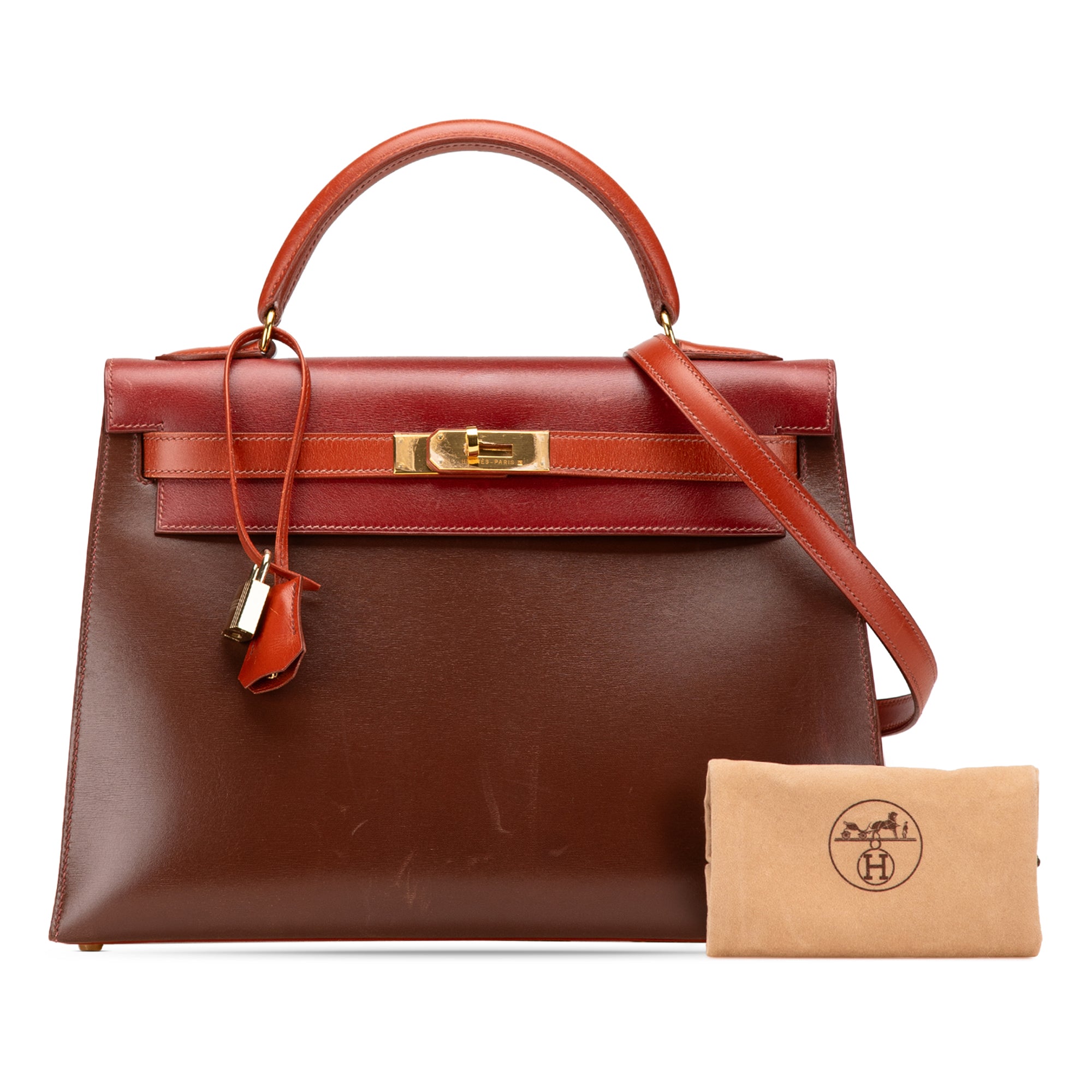 Tricolor Box Calf Kelly Sellier 32