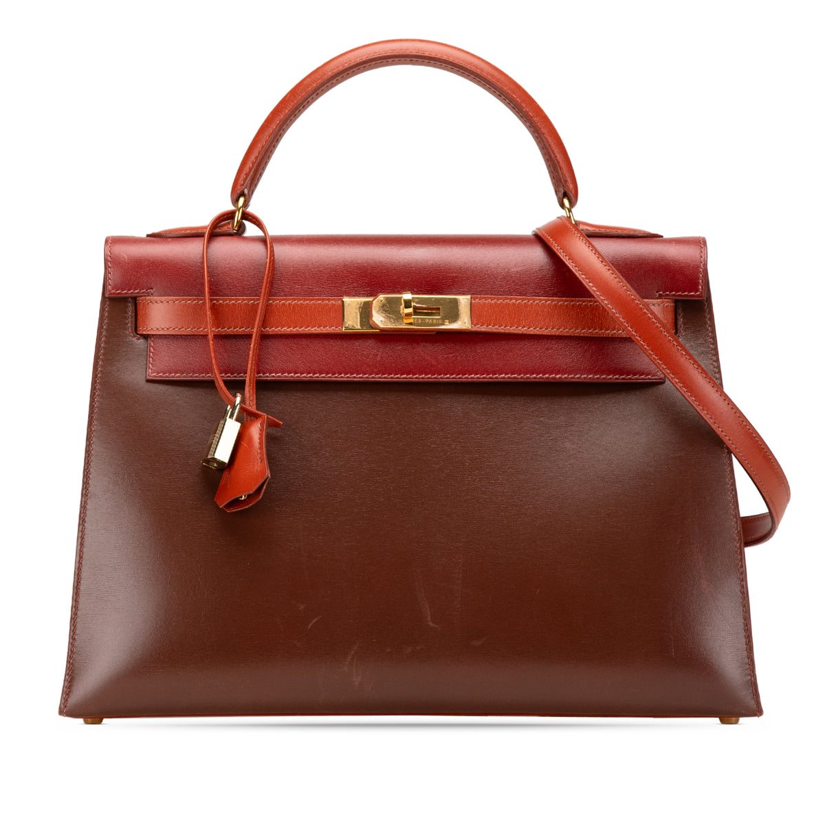 Tricolor Box Calf Kelly Sellier 32
