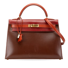 Tricolor Box Calf Kelly Sellier 32