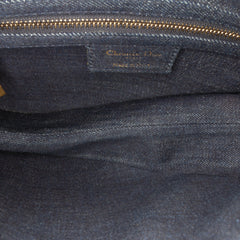 Denim Tie Dye Saddle Bag