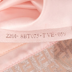 Zucchino Metallic Canvas and Shearling Crossbody
