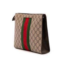 GG Supreme Web Clutch