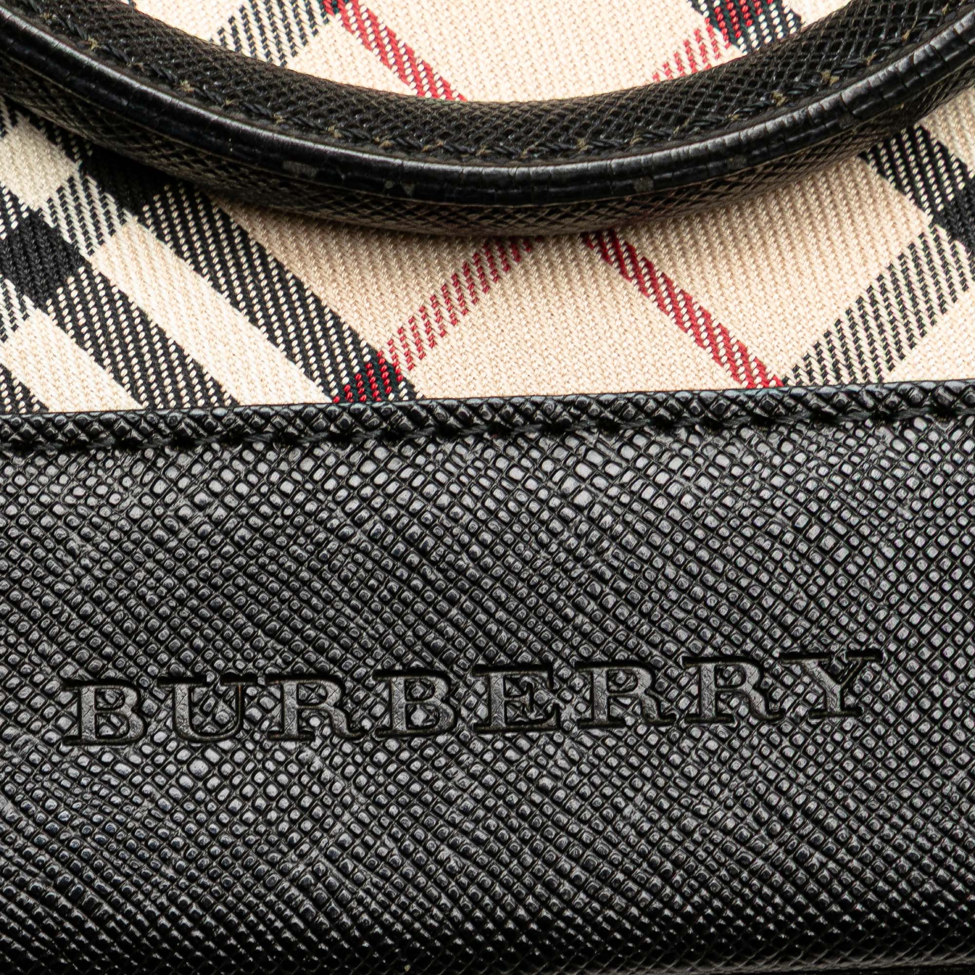Nova Check Canvas Tote