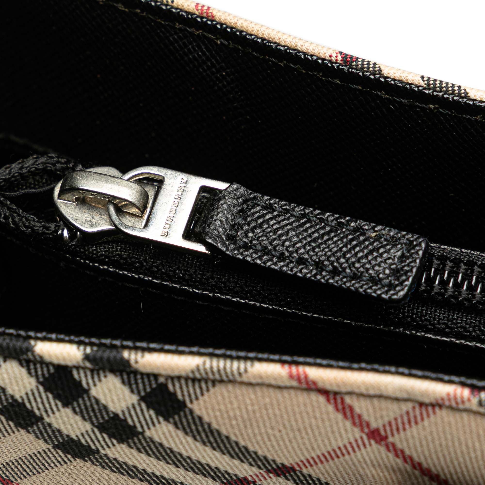 Nova Check Canvas Tote