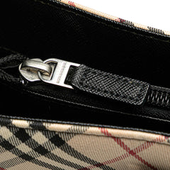 Nova Check Canvas Tote