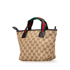 Mini GG Canvas Web Childrens Handbag