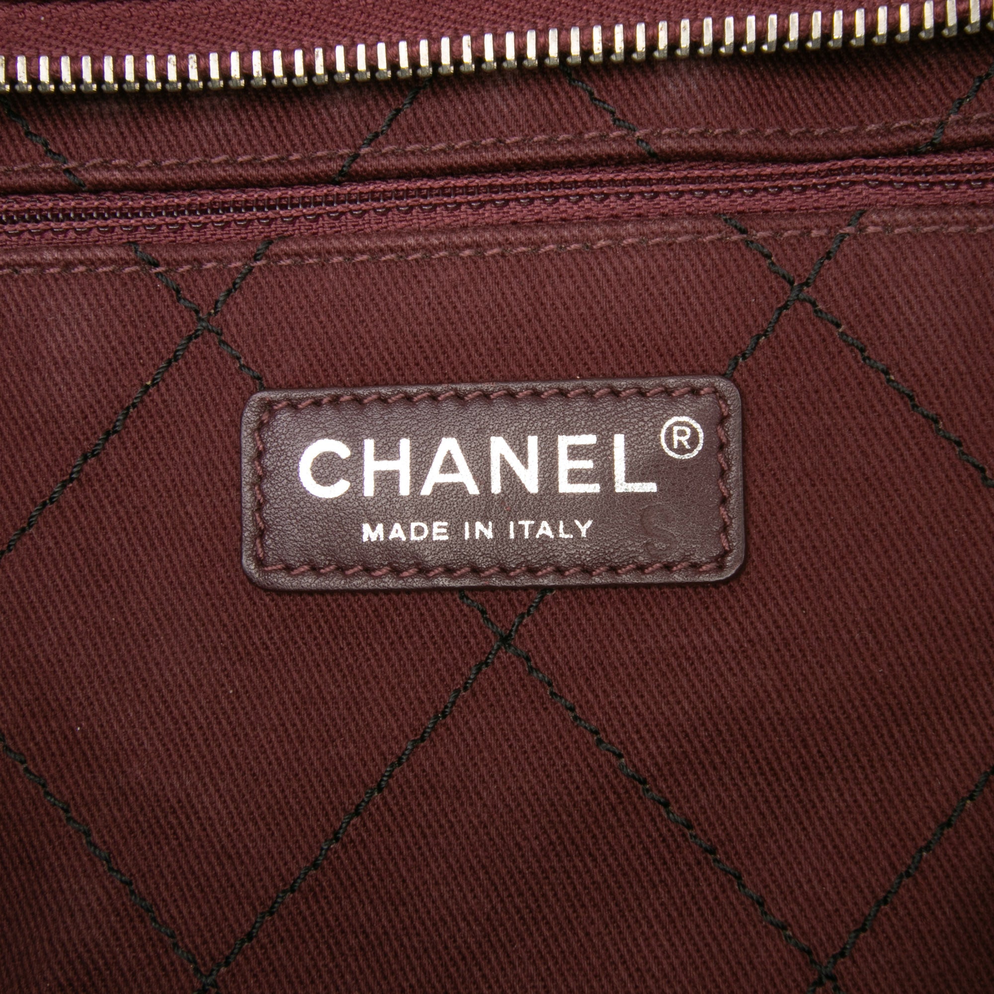 XL Quilted Caviar Shopping Fever Tote