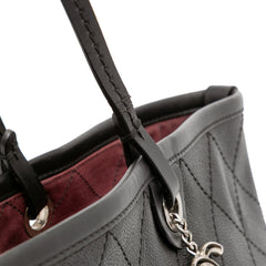XL Quilted Caviar Shopping Fever Tote