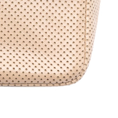 Medium CC Perforated Calfskin Single Flap