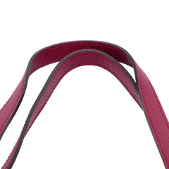 Grained Calfskin and House Check Canvas Canterbury Tote