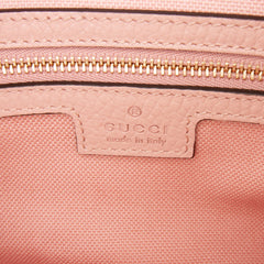 Limited Edition Small GG Embroidered Denim Floral Jackie 1961 Crossbody