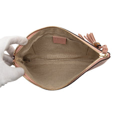 Calfskin Bamboo Clutch