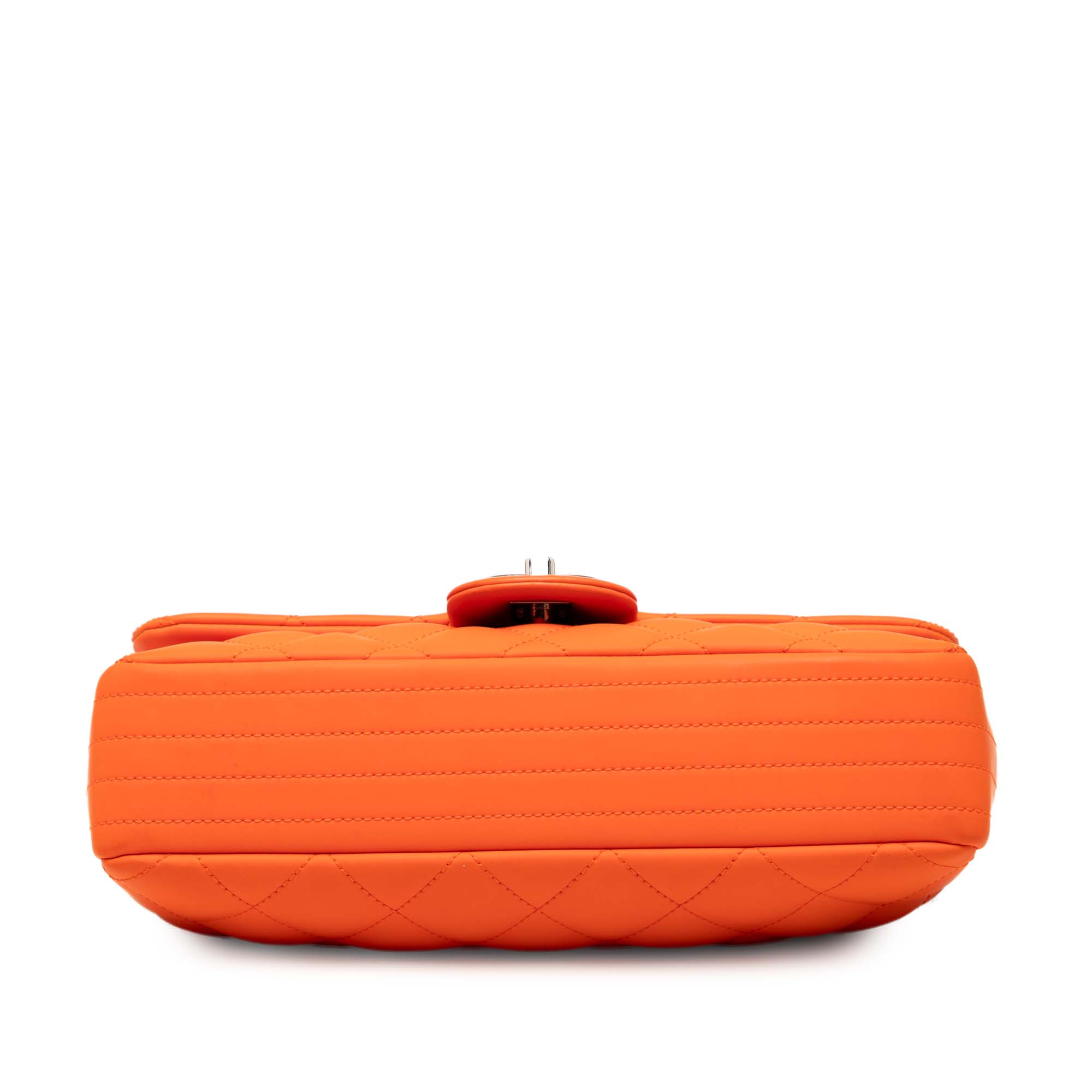 Medium Quilted Lambskin Rubber Coco Rain Flap