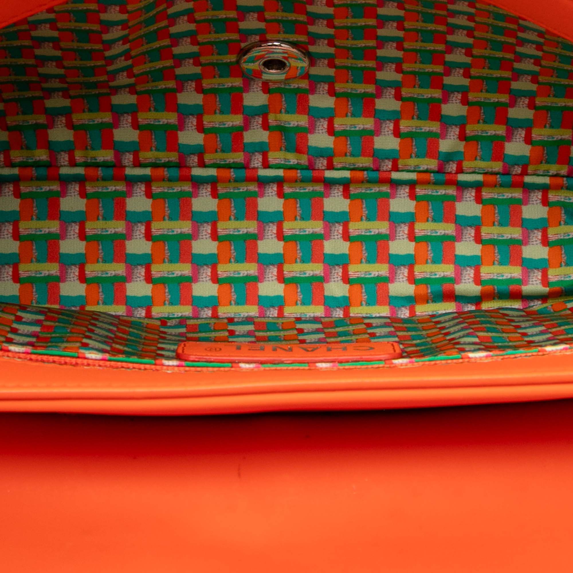 Medium Quilted Lambskin Rubber Coco Rain Flap