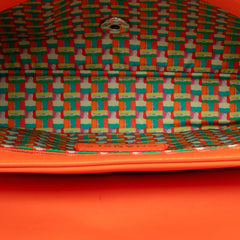 Medium Quilted Lambskin Rubber Coco Rain Flap