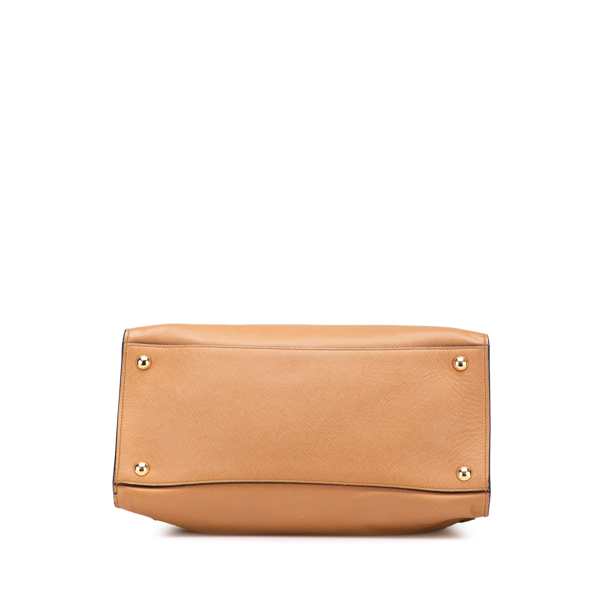 Saffiano Soft Triple Pocket Satchel