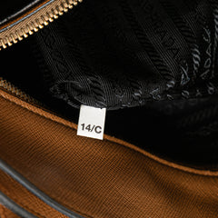 Saffiano Soft Triple Pocket Satchel