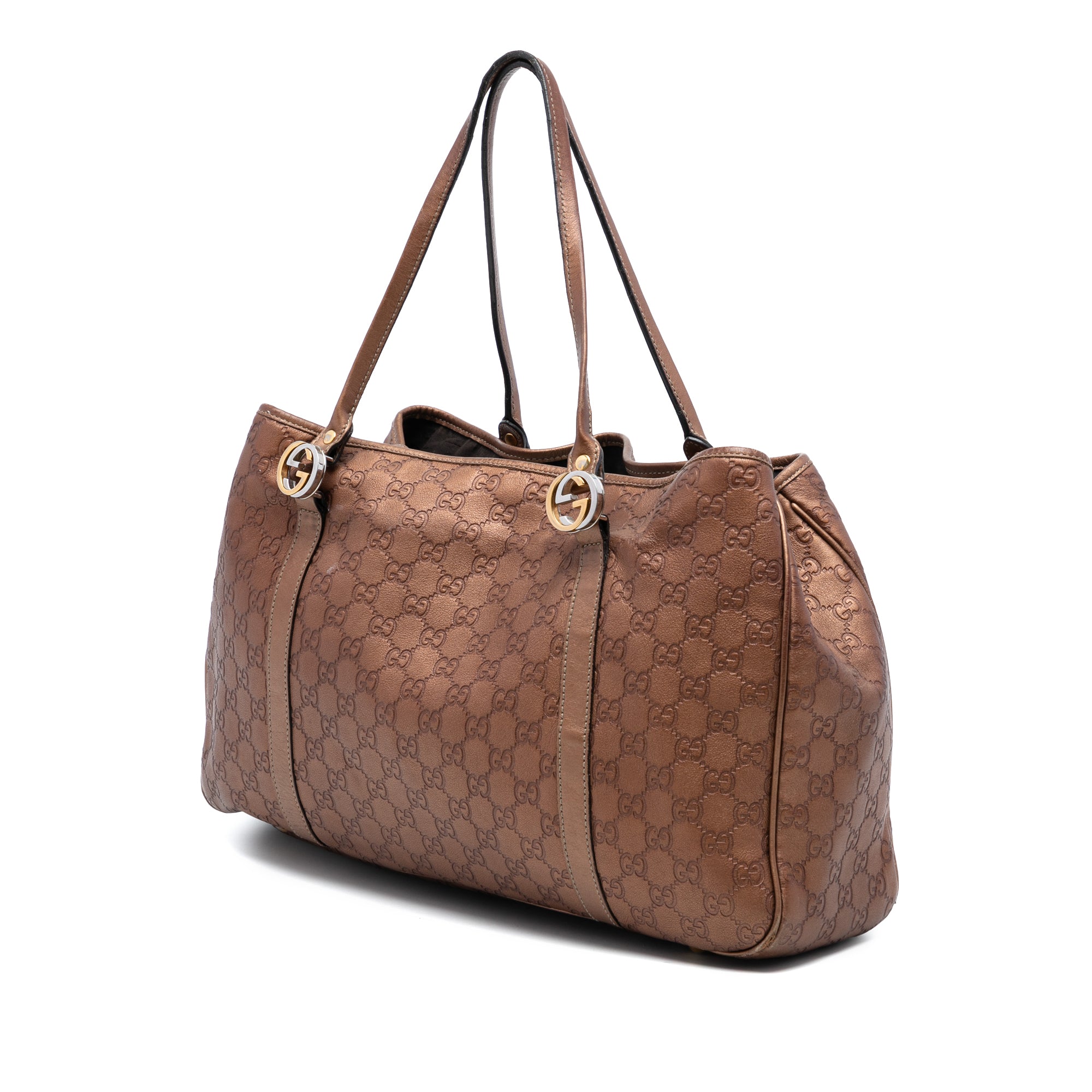 Large Guccissima Twins Tote