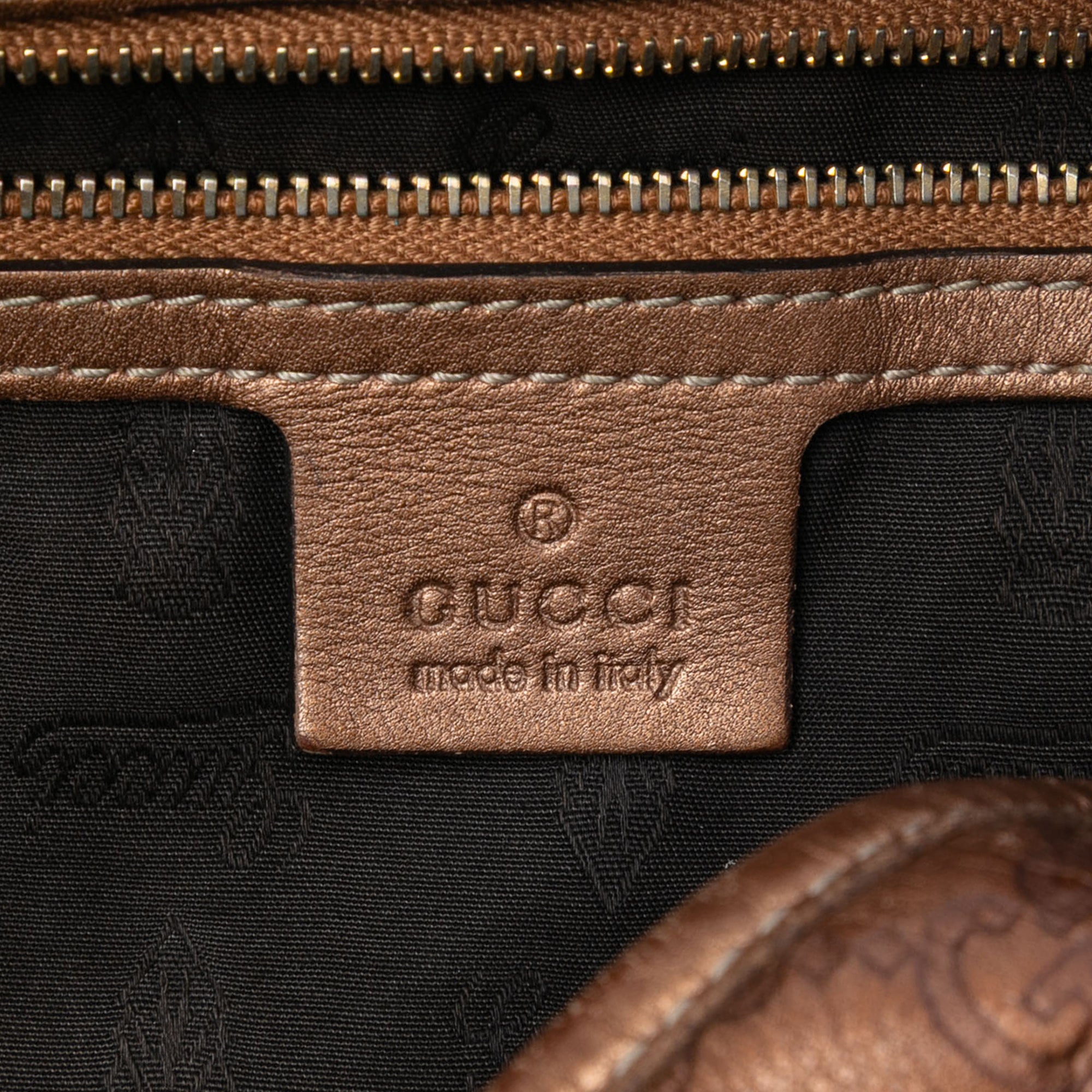 Large Guccissima Twins Tote