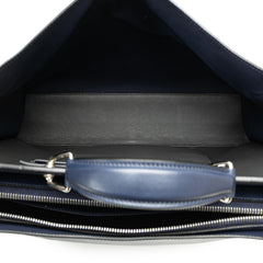 Large Zucca Embossed Leather Peekaboo Iconic Essential Satchel