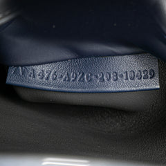 Large Zucca Embossed Leather Peekaboo Iconic Essential Satchel