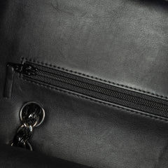 Medium Classic Patent Double Flap