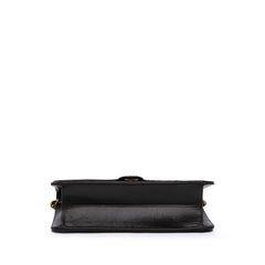 Medium CC Quilted Lambskin Half Single Flap
