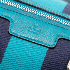 Small GG Canvas Web Joy Boston Bag