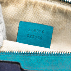 Small GG Canvas Web Joy Boston Bag