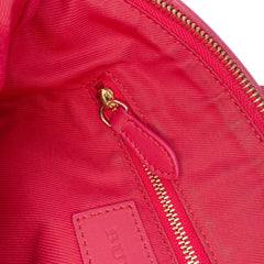 Haymarket Check Coated Canvas Bow Tie Crossbody