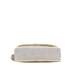 Canvas Camellia CC No. 5 Shoulder Bag