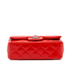 Mini Rectangular Classic Patent Single Flap