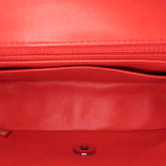 Mini Rectangular Classic Patent Single Flap