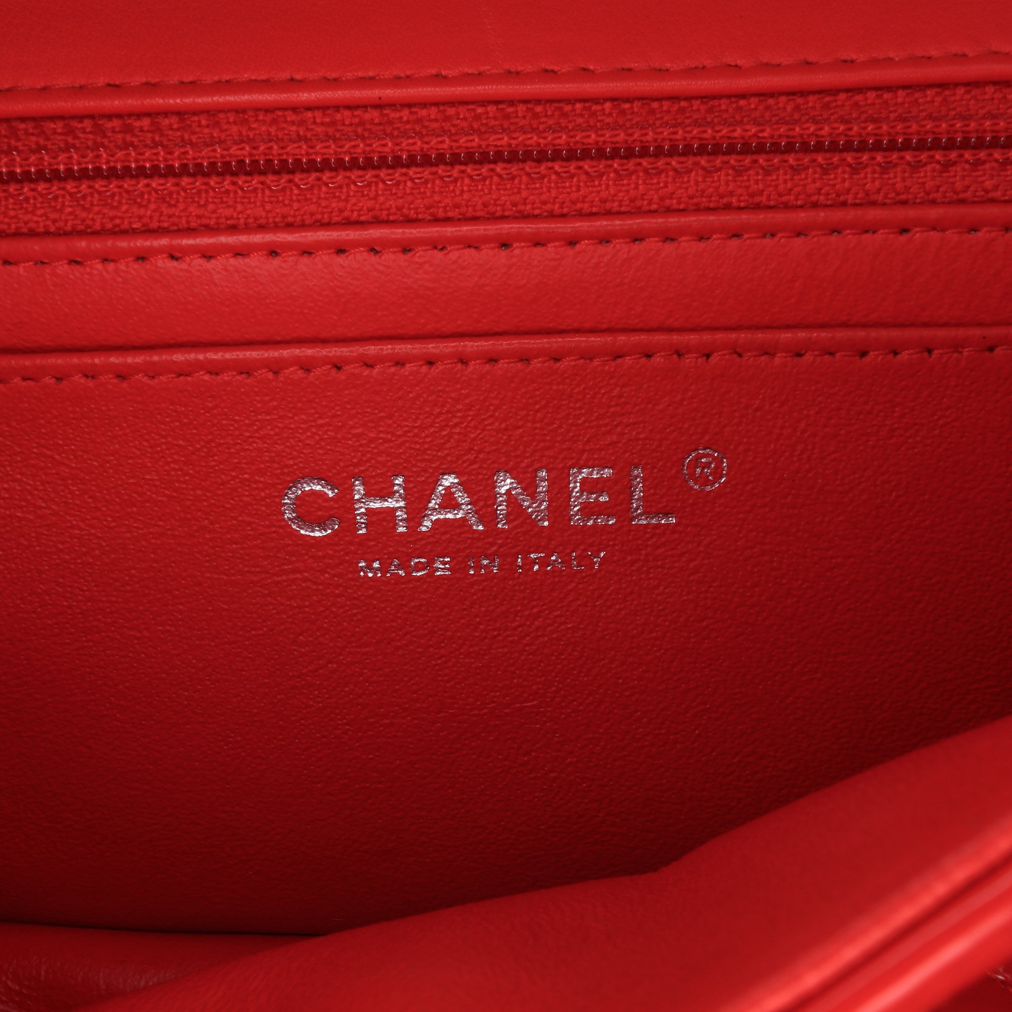 Mini Rectangular Classic Patent Single Flap
