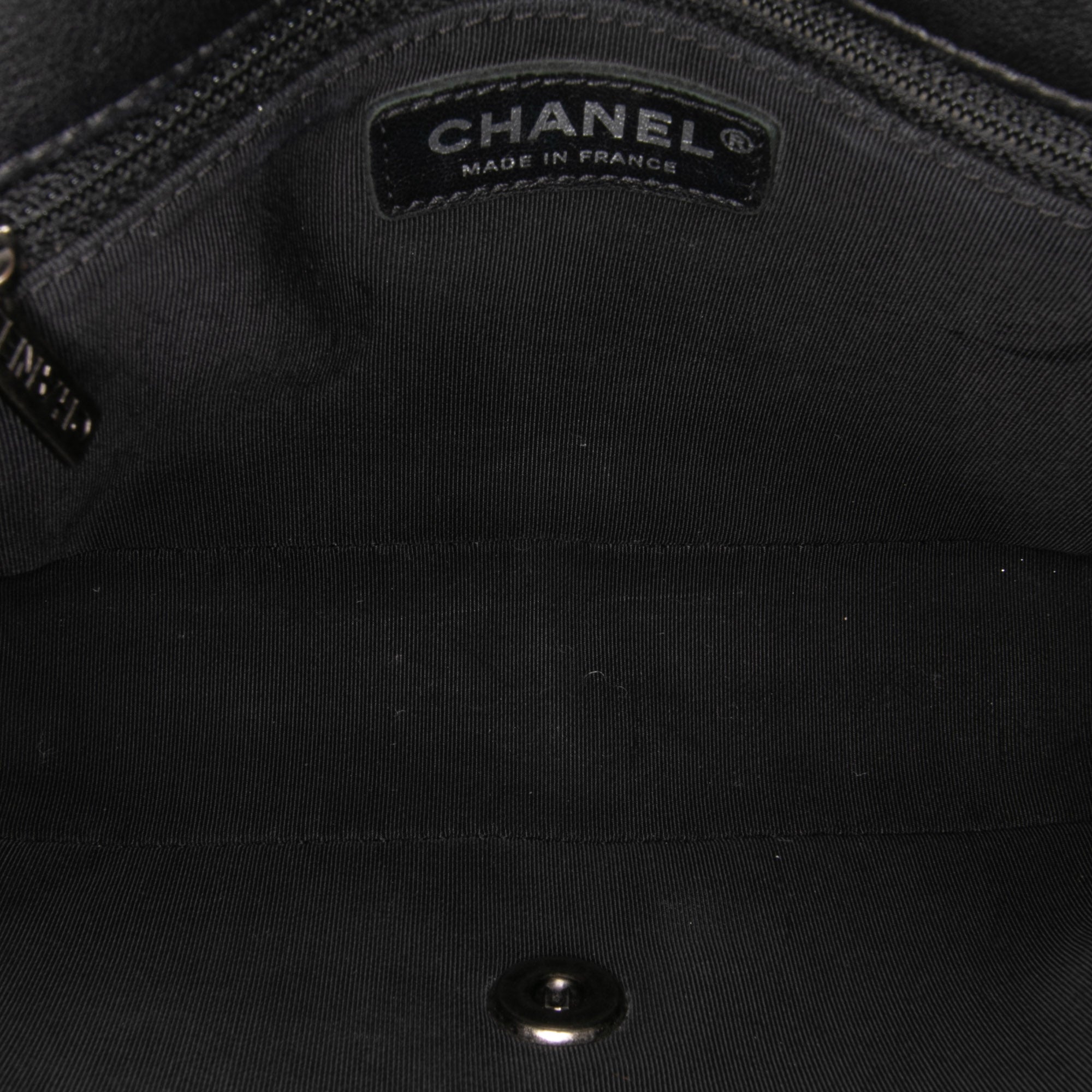Medium Bicolor Quilted Calfskin Flap
