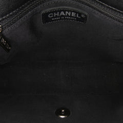 Medium Bicolor Quilted Calfskin Flap