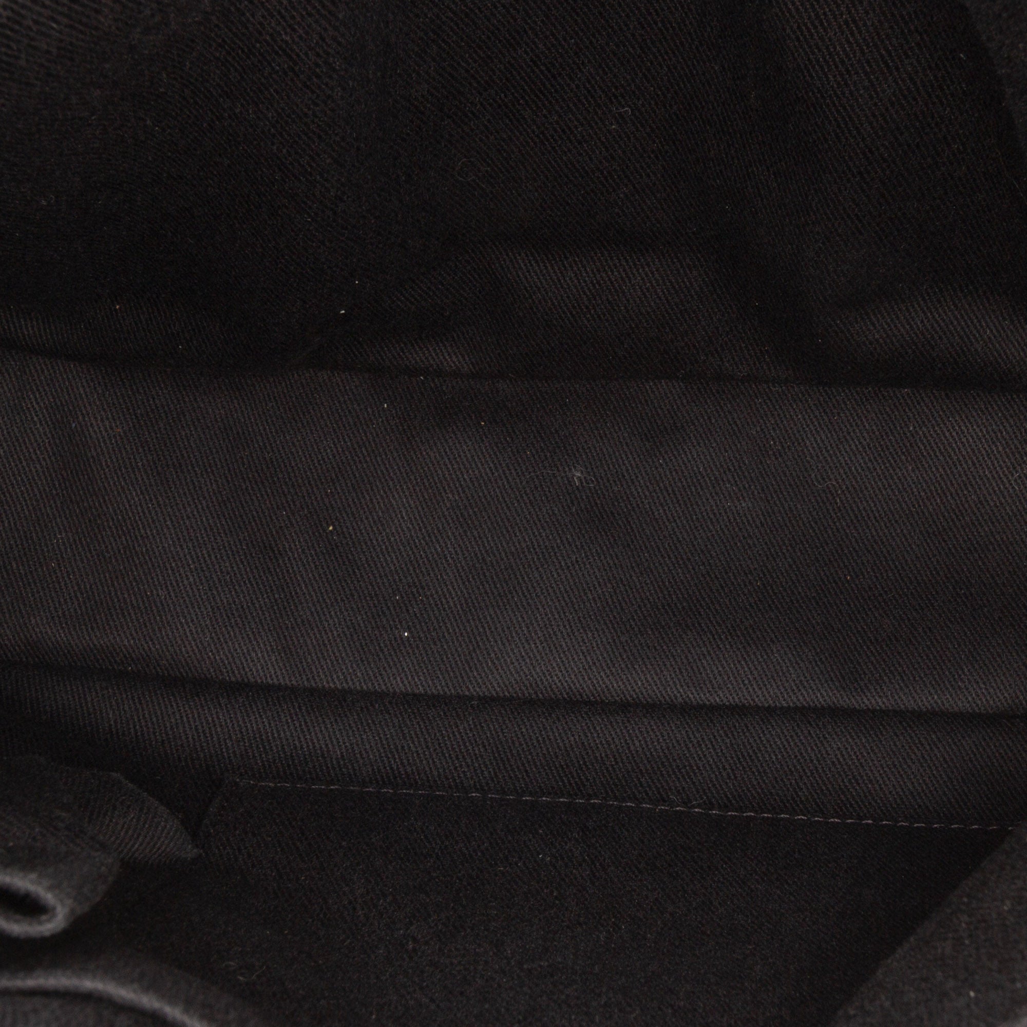 Quilted Wool and Calfskin Single Flap