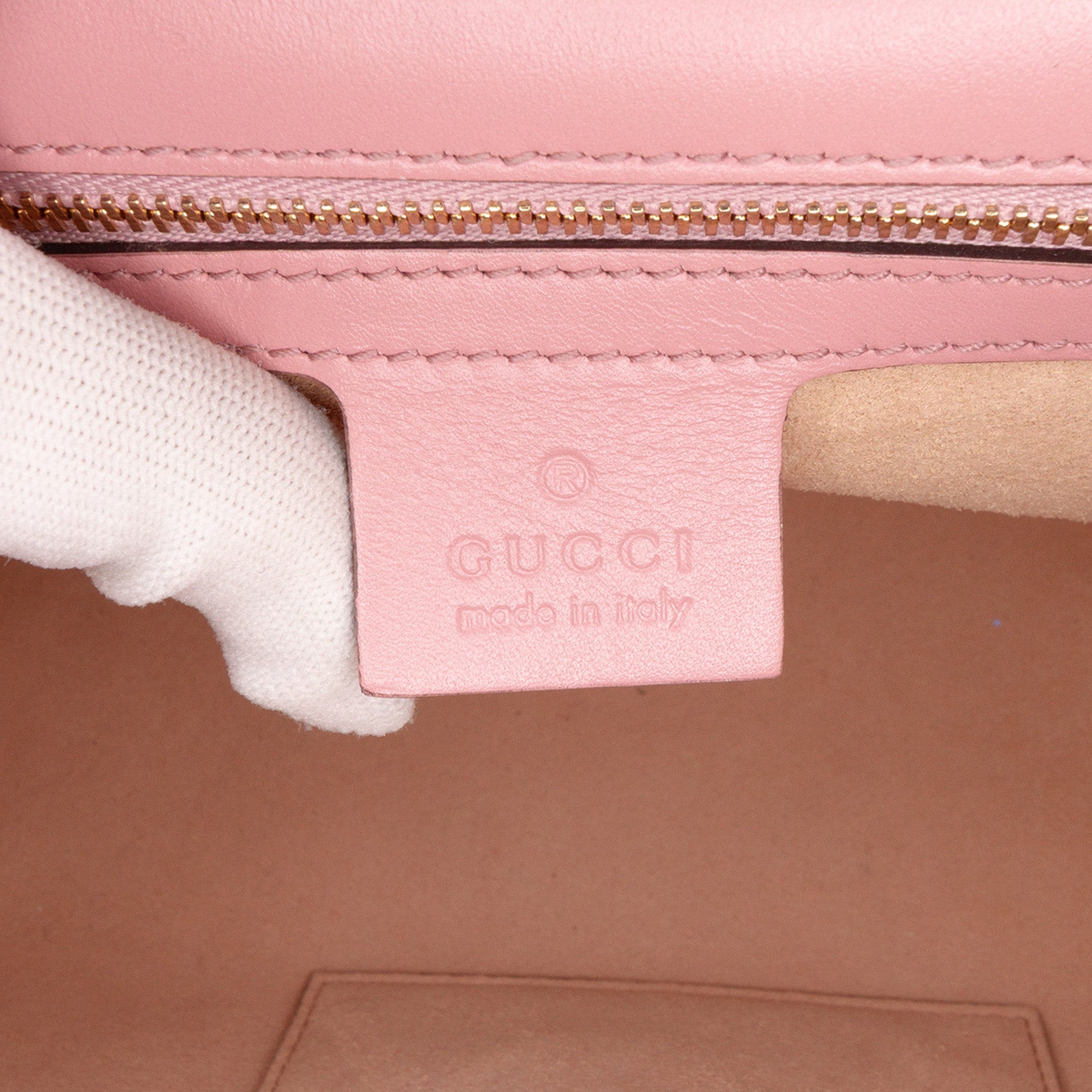 Medium Guccissima Padlock Shoulder Bag