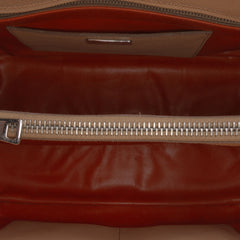 Saffiano Cuir Twin Lock Satchel
