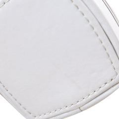 Patent Goatskin Make-Up Box Clutch With Chain