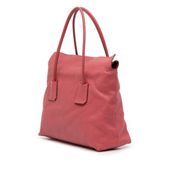 Grained Leather Baynard Tote