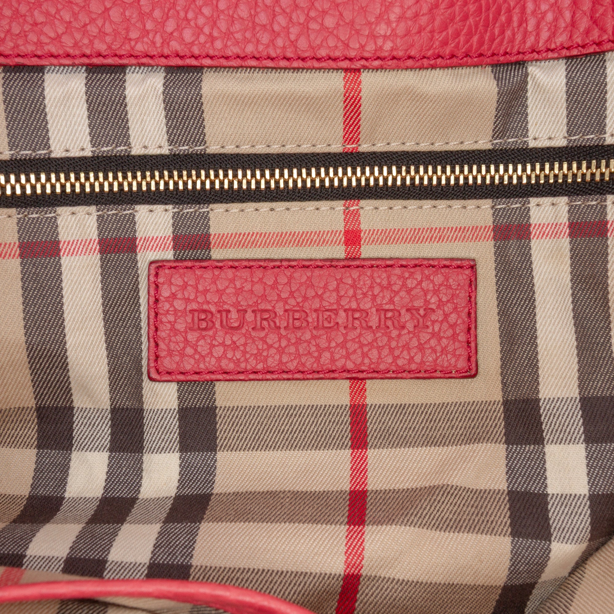 Grained Leather Baynard Tote