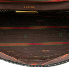 Leather Velasquez Twist Vanity Bag