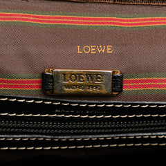 Leather Velasquez Twist Vanity Bag