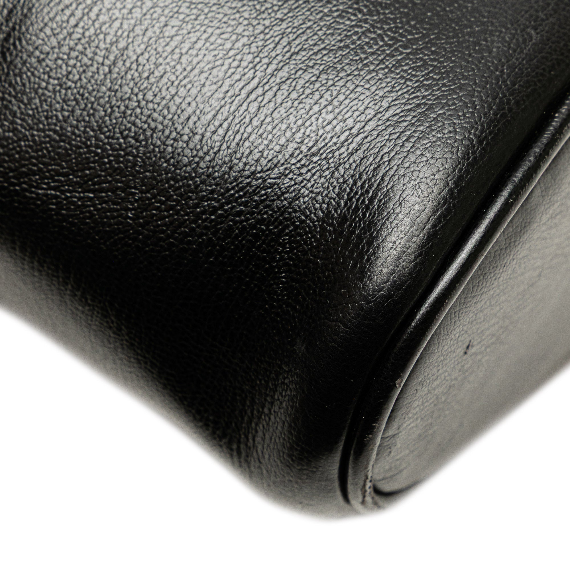 Leather Velasquez Twist Vanity Bag