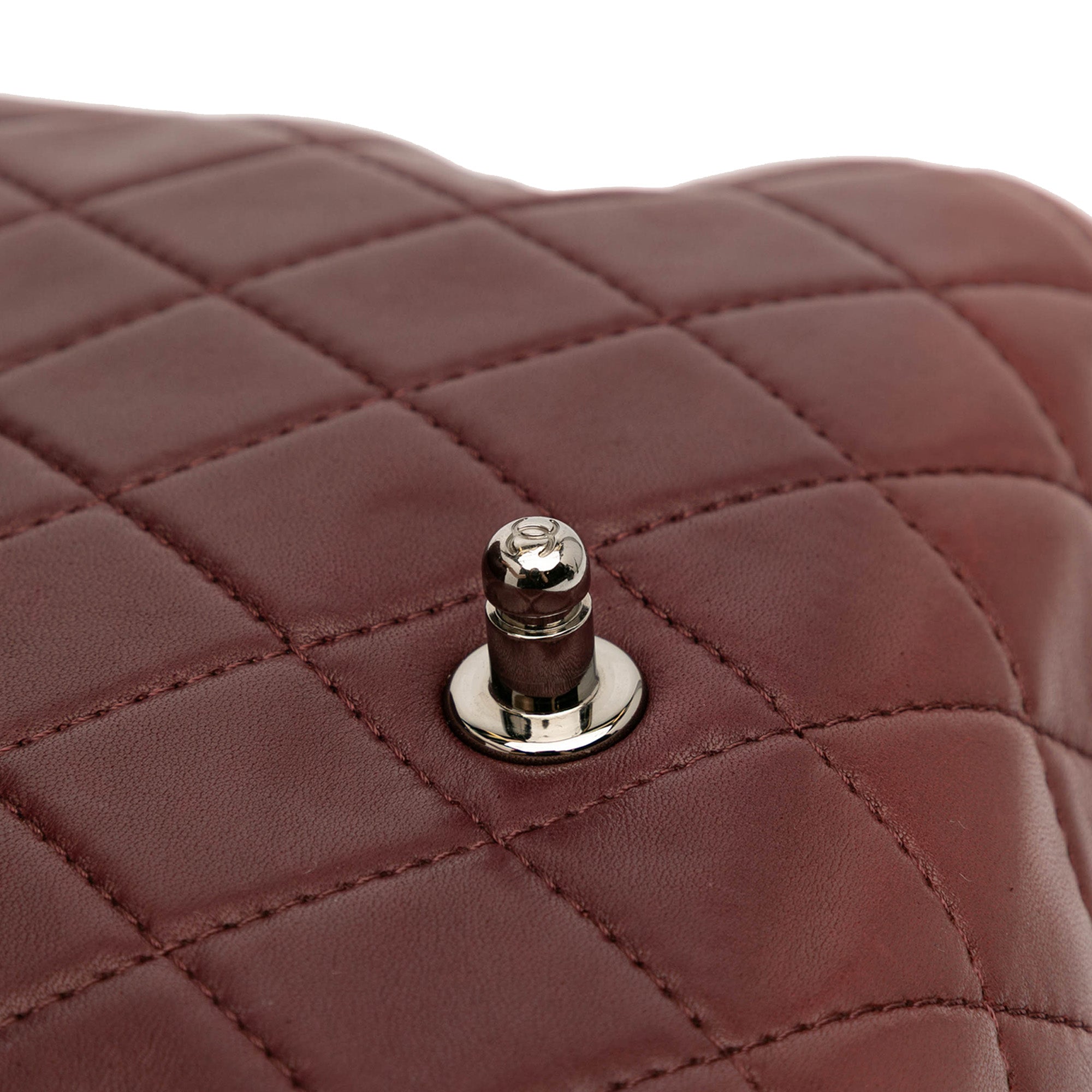 Quilted Lambskin Boy Three Compartment Flap