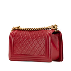 Old Medium Lambskin Boy Flap