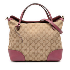 Medium GG Canvas Bree Satchel